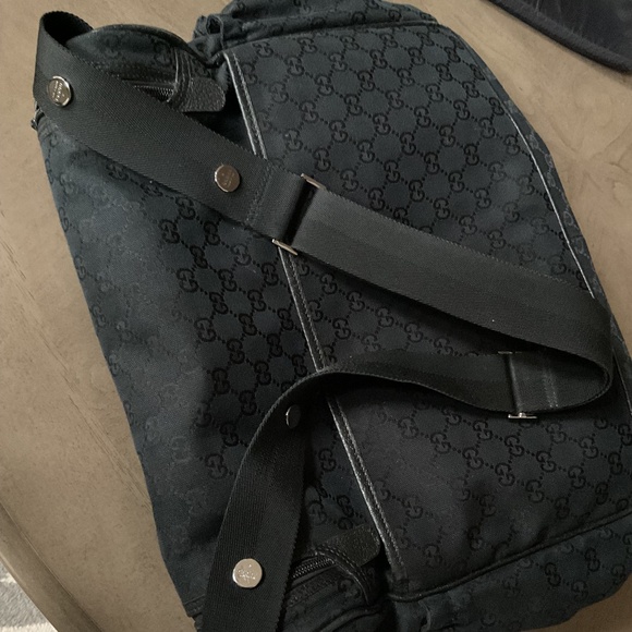 Gucci Black Diaper Bag with Changing Pad - Picture 5 of 10